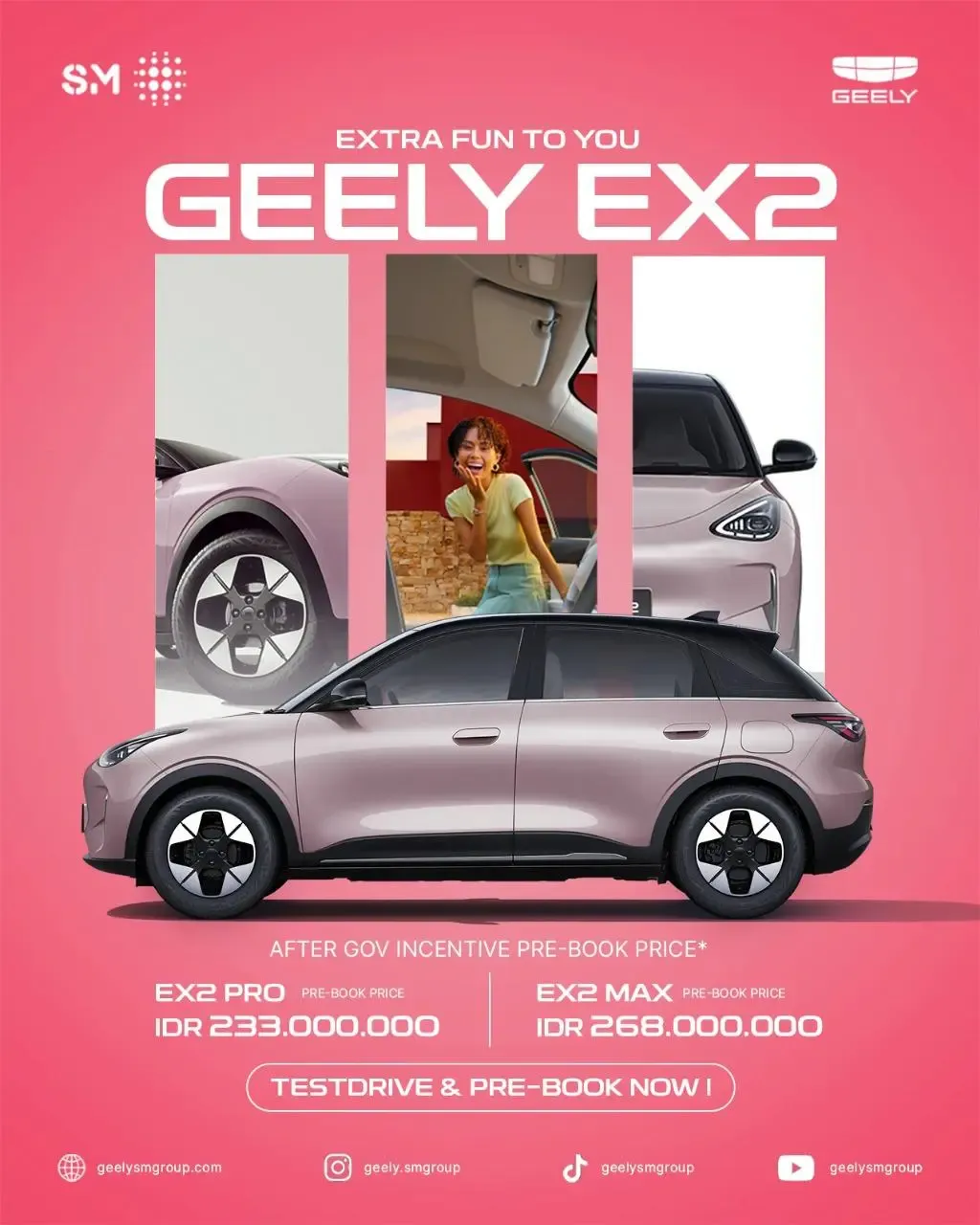Harga Geely EX2 Jakarta